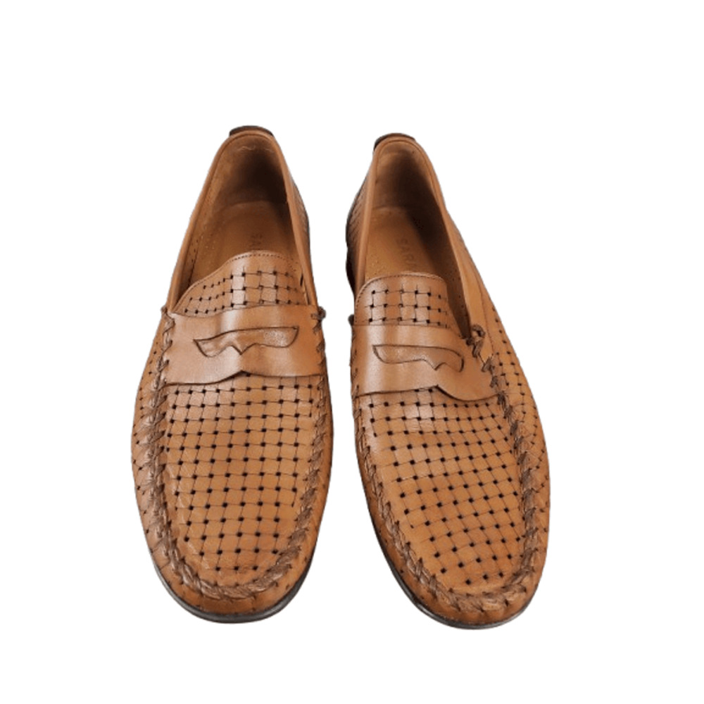 Sarar men's brown penny loafers size 9.5